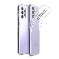 Funda De Silicona Samsung Galaxy A23 4G Transparente Con Protector De Cámara