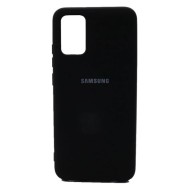 Funda De Gel De Silicona Samsung Galaxy A03S Negro Premium