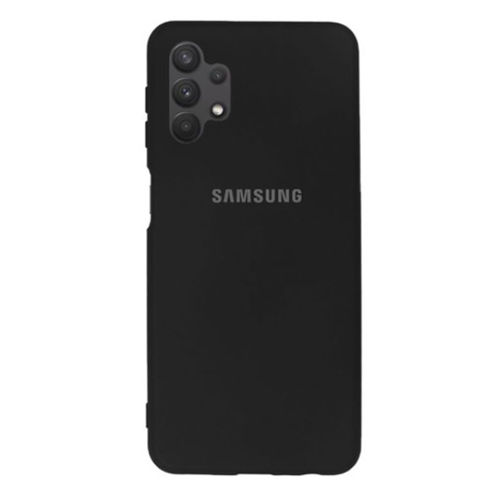 Funda De Gel De Silicona Samsung Galaxy A32 5G Negro Premium