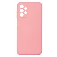 Capa Silicone Gel Samsung Galaxy A13 4g/A135 Rosa Clara Com Protetor De Câmera Robusta