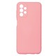 Funda De Gel De Silicona Samsung Galaxy A13 4G/A135 Rosa Claro Con Protector De Cámara Robusta