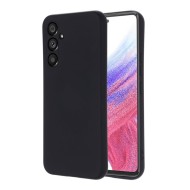 Funda De Gel De Silicona Samsung Galaxy A54 5G Negra Robusta Con Protector De Cámara