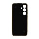 Funda De Silicona Gel Samsung Galaxy S24 Plus Negro Con Protector De Cámara Y Tira De Mano Design 3