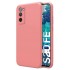 Samsung Galaxy S20 FE Pink With Camera Protector Robust Silicone Case