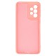 Funda De Gel De Silicona Samsung Galaxy A33 5G Rosa Corazon Con Protector De Cámara