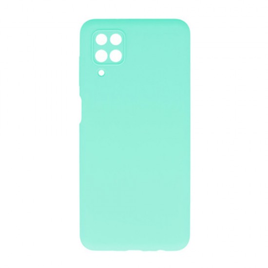 Capa Silicone Gel Samsung Galaxy A12 / A125 Verde Com Protetor De Câmera