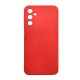 Samsung Galaxy A24 Red With Camera Protector Silicone Gel Case