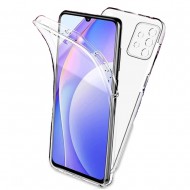 Samsung Galaxy A03S Transparent Hard 360º Camera Protector Silicone Case