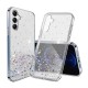 Samsung Galaxy A24 4G/A25 5G Transparent Bling Glitter Silicone Case