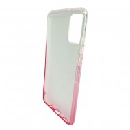 Samsung Galaxy A02s Pink Glitter Silicone Gel Case