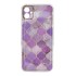 Samsung Galaxy A04e Purple Sparrow Design Hard Silicone Case With Camera Protector