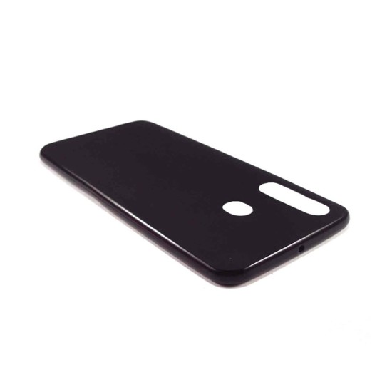 Capa Silicone Gel Samsung Galaxy A60 Preto Brilhante