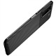 Funda De Gel De Silicona Carbon Samsung Galaxy A03s/A037 Negra Auto Focus Vennus