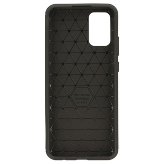 Capa Silicone Gel Carbon Samsung Galaxy A32 4g/A325 Preto Auto Focus Vennus