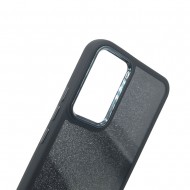 Capa Silicone Tpu Samsung Galaxy A34 Preto Elektro Com Glitter Removível