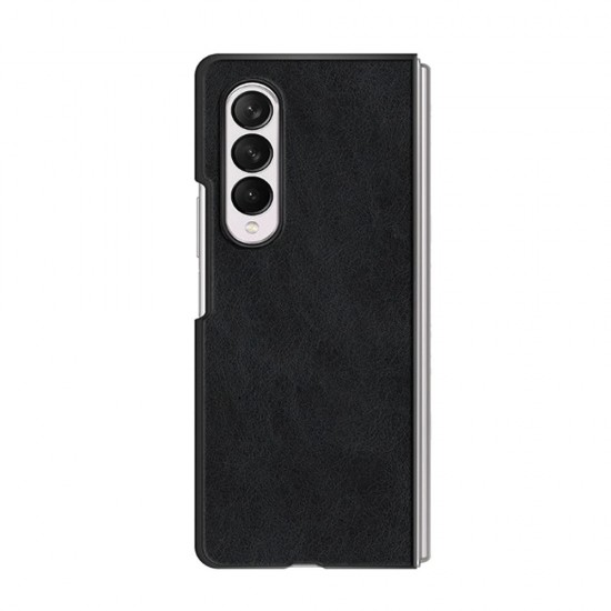 Funda De Silicona TPU Samsung Galaxy Z Fold6 Negro Piel