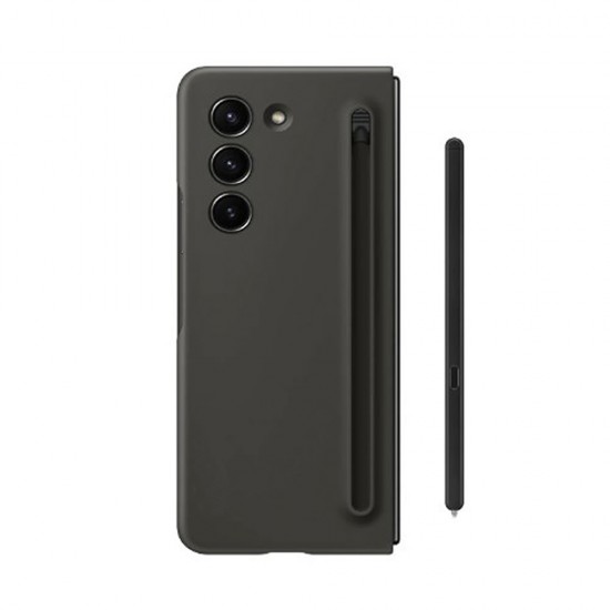 Capa Silicone Tpu Samsung Galaxy Z Fold6 Preto Com Caneta Touch