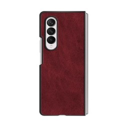 Funda De Silicona TPU Samsung Galaxy Z Fold6 Rojo Piel