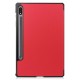 Capa Tablet Flip Cover Samsung Galaxy Tab S7/ Tab S8 2022 Vermelho