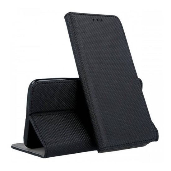 Funda Flip Cover Xiaomi Redmi A1/A2 Negra Smart Book Magnet