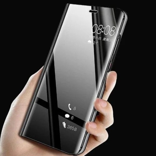 Flip Cover Clear View Standing Cover Xiaomi Redmi Note 8T Black