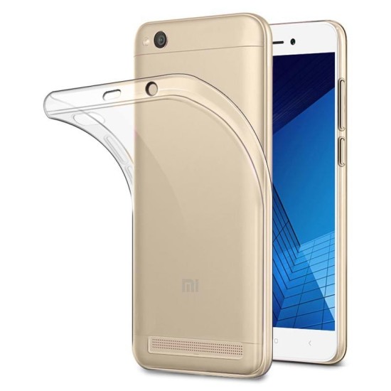 Funda de Silicona Xiaomi Redmi 5A Transparente Silicone Cover