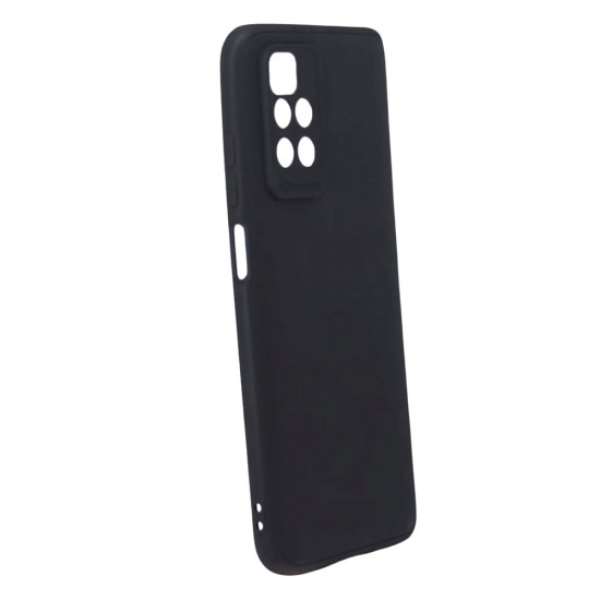 Xiaomi Redmi 10 Black With 3D Camera Protector Silicone Case