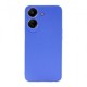 Xiaomi Redmi 13C Blue Silicone Case With 3D Camera Protector