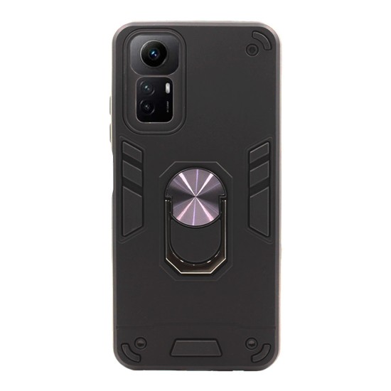 Funda De Silicona TPU Xiaomi Redmi Note 12s Con Anillo De Dedo Y Protetor De Cámara