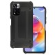 Funda De Silicona Antigolpes Armor Carbon Xiaomi Redmi Note 11 5G/Poco M4 Pro 5G Negro