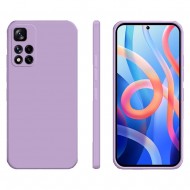 Xiaomi Redmi Note 11 Pro Plus Lilac Robust With Camera Protector Silicone Gel Case