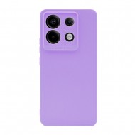 Xiaomi Redmi Note 13 Pro 5G Lilac Silicone Gel Case With 3D Camera Protector