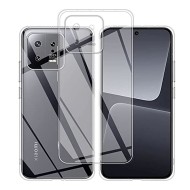 Xiaomi 13 Transparent With Camera Protector Silicone Gel Case