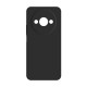 Xiaomi Redmi A3 Black Silicone Case With Camera Protector