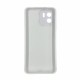 Xiaomi Redmi A1 White Fabric Tweed Silicone Gel Case With Camera Protector