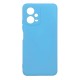 Funda De Gel De Silicona Xiaomi Redmi Note 12 5G/Poco X5 Pro Azul Con Protector De Cámara