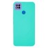 Xiaomi Redmi 9C Turquoise Green With Camera Protector Silicone Gel Case