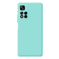 Xiaomi Redmi Note 11 Pro Plus Turquoise Green Robust With Camera Protector Silicone Gel Case