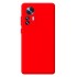 Xiaomi 12/12X Red With Camera Protector Silicone Gel Case