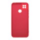 Xiaomi Redmi 10A/9C Red With Camera Protector Silicone Gel Case