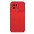 Xiaomi 13 Red With Camera Protector And Sliding Window Silicone Gel Case