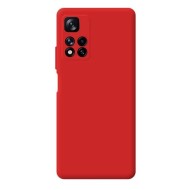 Xiaomi Redmi Note 11 Pro Plus Red Robust With Camera Protector Silicone Gel Case