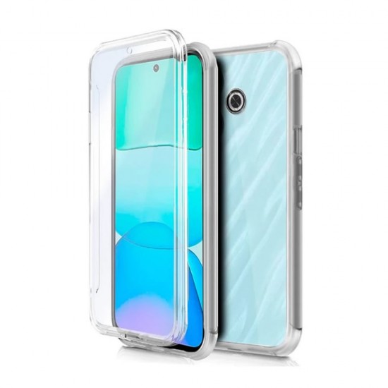 Funda De Silicona Dura 360° Xiaomi Redmi 13 Transparente