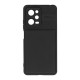 Funda Gel Silicona Thunder Xiaomi Redmi Note 12 Pro Negra Con Protector Camara