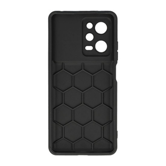 Funda Gel Silicona Thunder Xiaomi Redmi Note 12 Pro Negra Con Protector Camara