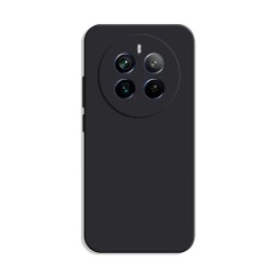 Capa Silicone Realme 12 Pro/12 Pro Plus 5g Preto Com Protetor De Câmera