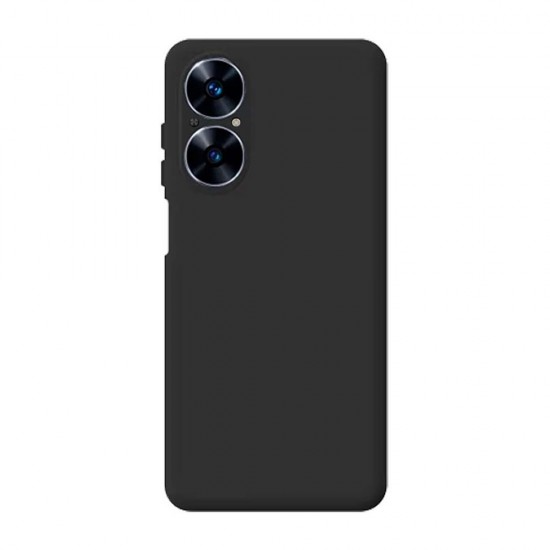 Funda De Silicona Realme C67 4G Negro Con Protector De Cámara