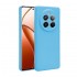 Realme 12 Pro/12 Pro Plus 5G Blue Silicone Case With Camera Protector