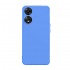 Funda De Silicona Oppo Reno8 T Azul Con Protector De Cámara