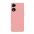 Funda De Silicona Oppo Reno8 T Rosa Con Protector De Cámara